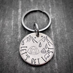 LET’S GET LOST KEYCHAIN