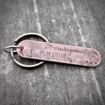 COURAGEOUSLY IMPERFECT KEYCHAIN